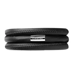 Christina Collect Lederarmband - Schwarz
