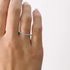 Christina Collect Silberring ROPE