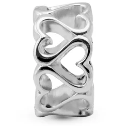 Christina Collect silver charms - Mehrere Herzen
