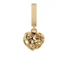 Christina Collect vergoldete Charms - Heart Beat Love
