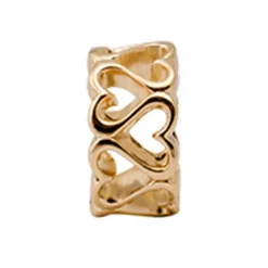 Christina Collect vergoldete Anhänger - Multiple Hearts