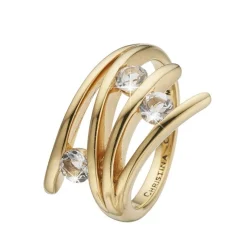 Christina Collect vergoldeter Ring "Balance Love"
