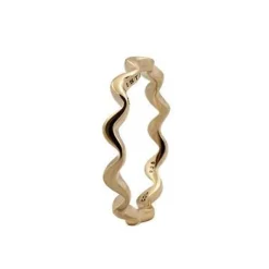 Christina Collect Vergoldeter Ring WAVE