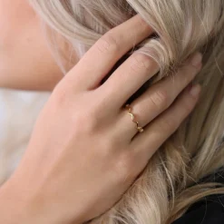 Christina Collect Vergoldeter Ring WAVE