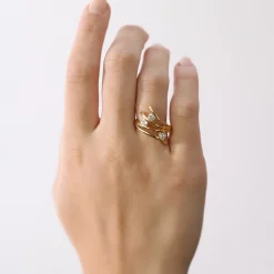 Christina Collect vergoldeter Ring "Balance Love"