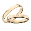 Eheringe - 8-14 kt Gold in 3,5 mm 0,02ct.
