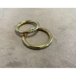 Eheringe - 8-14 kt Gold 3mm
