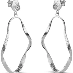 Enamel - Aloma Large Ohrringe in silber