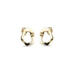 Enamel - Daphne Ohrringe aus vergoldete silber