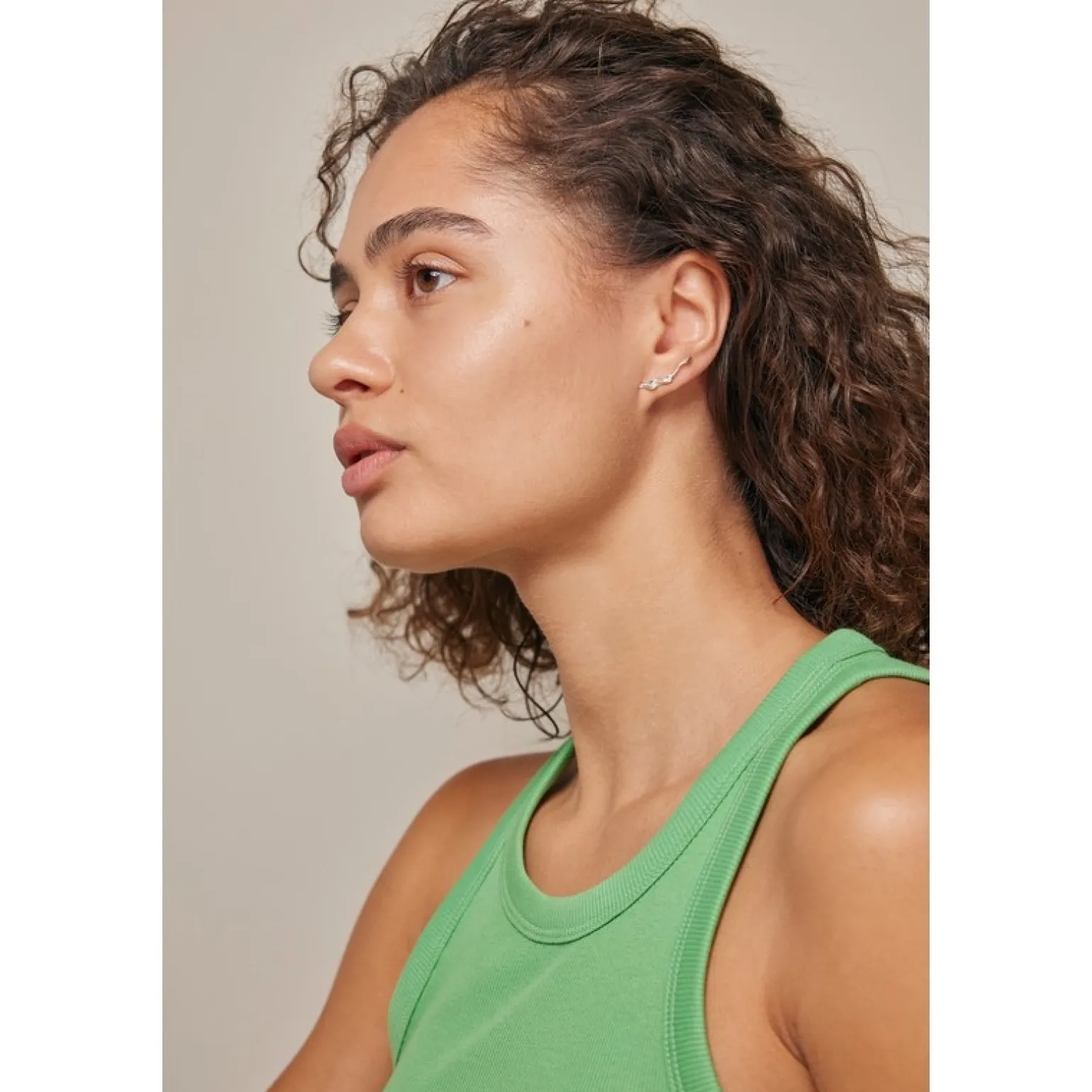 Enamel - Juno-Ohrstecker aus silber