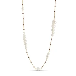 Enamel - Lola Carmen Copper halskette in vergoldete