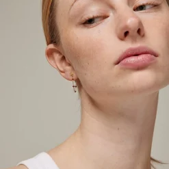 Enamel - Lola DREAMY Ohrringe in vergoldete Silber*