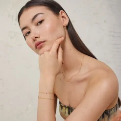 Enamel - Lola LOLLY Ohrringe aus  vergoldete silber