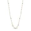 Enamel - Lola Perla Halskette mit Perlen vergoldet