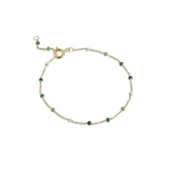 Enamel - Lola SPRING armband in vergoldete silber