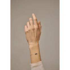 Enamel - MOM-Statement armband in vergoldete silber