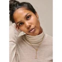 Enamel - Noel Halskette aus vergoldete silber