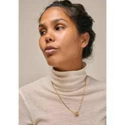 Enamel - Noel Halskette aus vergoldete silber