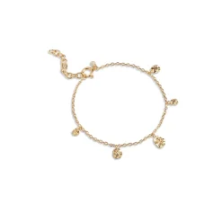 Enamel - Refined Charms armband in vergoldete silber