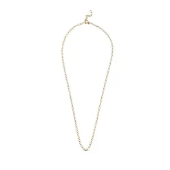 Enamel - Schlichte Charm-Kette in vergoldete für Charm