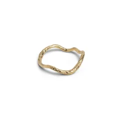 Enamel - Sway ring aus vergoldetem silber