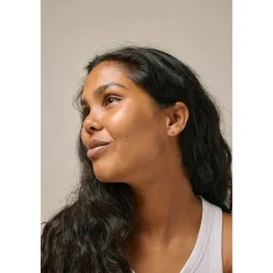 Enamel - Twin Ohrringe in vergoldete silber Verbindung mit zirkonia