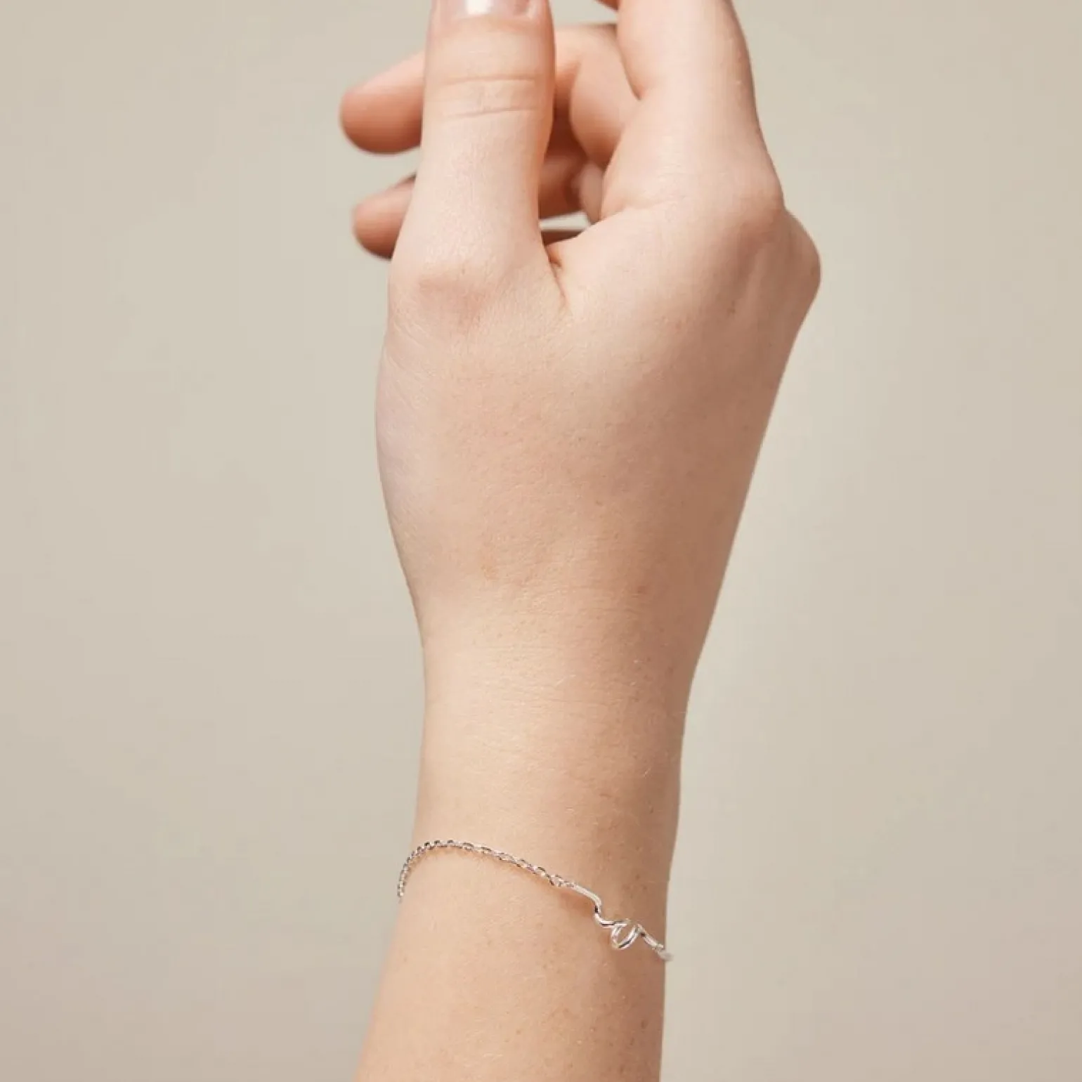 Enamel - Twist armband aus Sterlingsilber