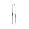 Federarmband aus oxidiertem silber - MINI