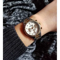 Festina - Boyfriend Kollektion in zweifarbigem Gold doppelt