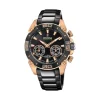 Festina - Herrenuhr Chrono Bike Special Edition Connected in Schwarz und Roségold