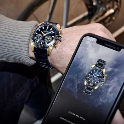 Festina - Herrenuhr Chrono Bike Limited Edition 2021 in Schwarz und Gold Duplikat