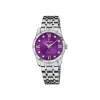 Festina - MADEMOISELLE Damenuhr aus Stahl mit lila Zifferblatt