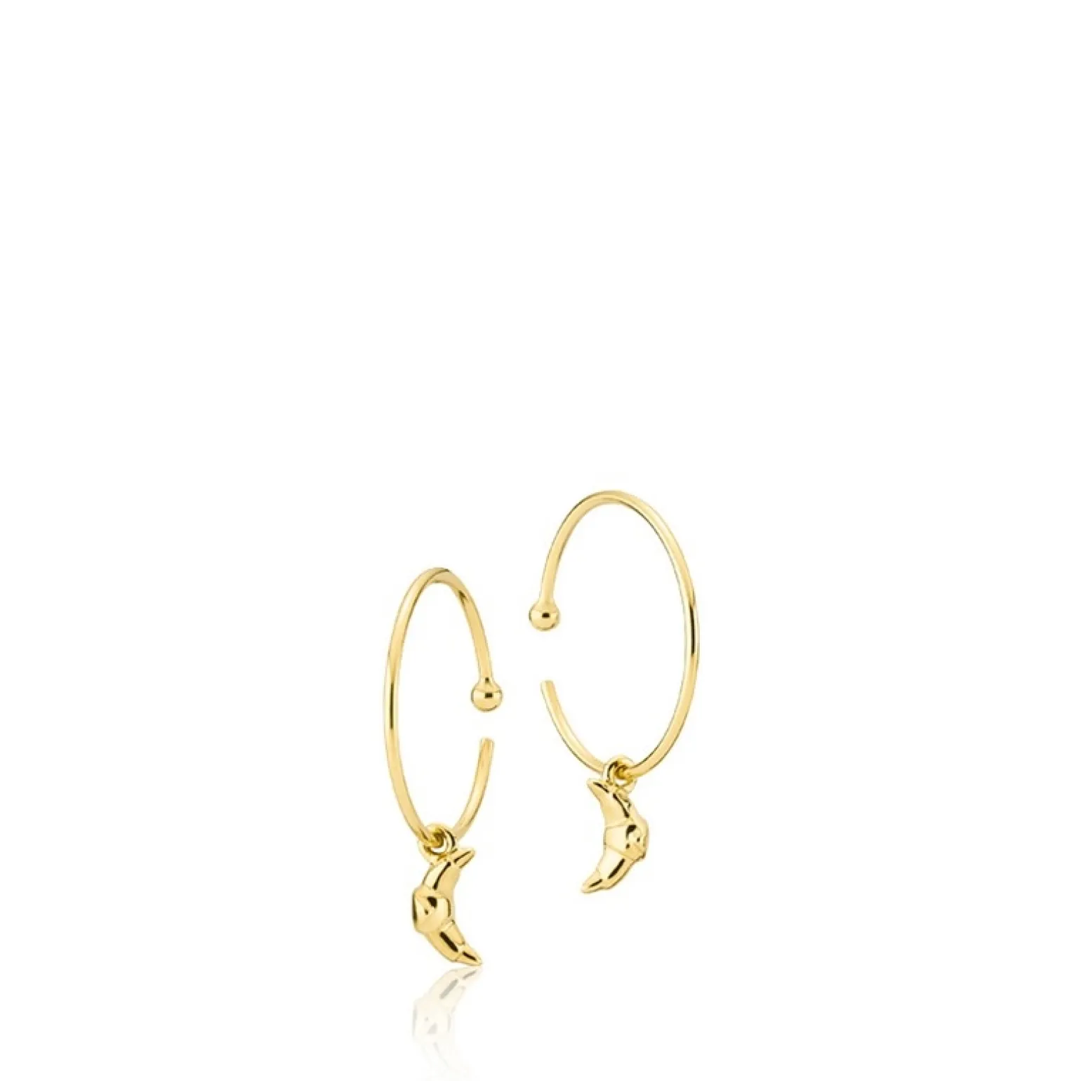 Frederikke x Sistie - Creol in vergoldete silber