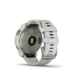 GARMIN - Epix (Sapphire) Gen 2 in weißem Titan mit Silikonarmband