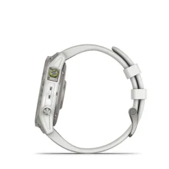 GARMIN - Epix (Sapphire) Gen 2 in weißem Titan mit Silikonarmband