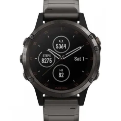 Garmin - Fenix 5 plus Sapphire DLC Titanband