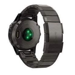 Garmin - Fenix 5 plus Sapphire DLC Titanband