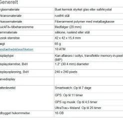 Garmin - Fenix 5 plus Sapphire DLC Titanband