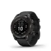 GARMIN - Fenix 7 PRO Sapphire Solar in Titan mit Silikonband