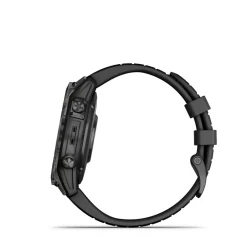 GARMIN - Fenix 7 PRO Sapphire Solar in Titan mit Silikonband