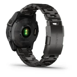 GARMIN - Fenix 7 Sapphire Solar mit DLC-Titan und Titanarmband