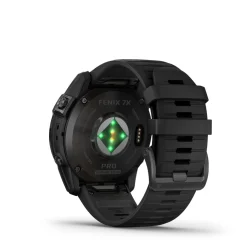 GARMIN - Fenix 7X PRO Sapphire Solar Edition in Titan mit Silikonband