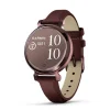 Garmin - Lily 2 Klassische Smartwatch w Dunkelbronze mit Mulberry-Lederarmband