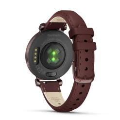Garmin - Lily 2 Klassische Smartwatch w Dunkelbronze mit Mulberry-Lederarmband