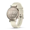 Garmin - Lily 2 Smartwatch in Creme Gold mit Kokosnuss Silikonarmband