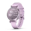 Garmin - Lily 2 Smartwatch in Metallic Flieder mit fliederfarbenem Silikonarmband