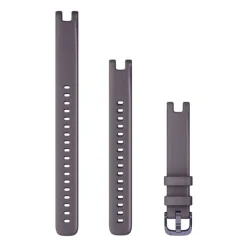 Garmin Lily Uhrenarmband - 14mm. Tieforchidee mit Beschlägen in Mitternachtsorchidee