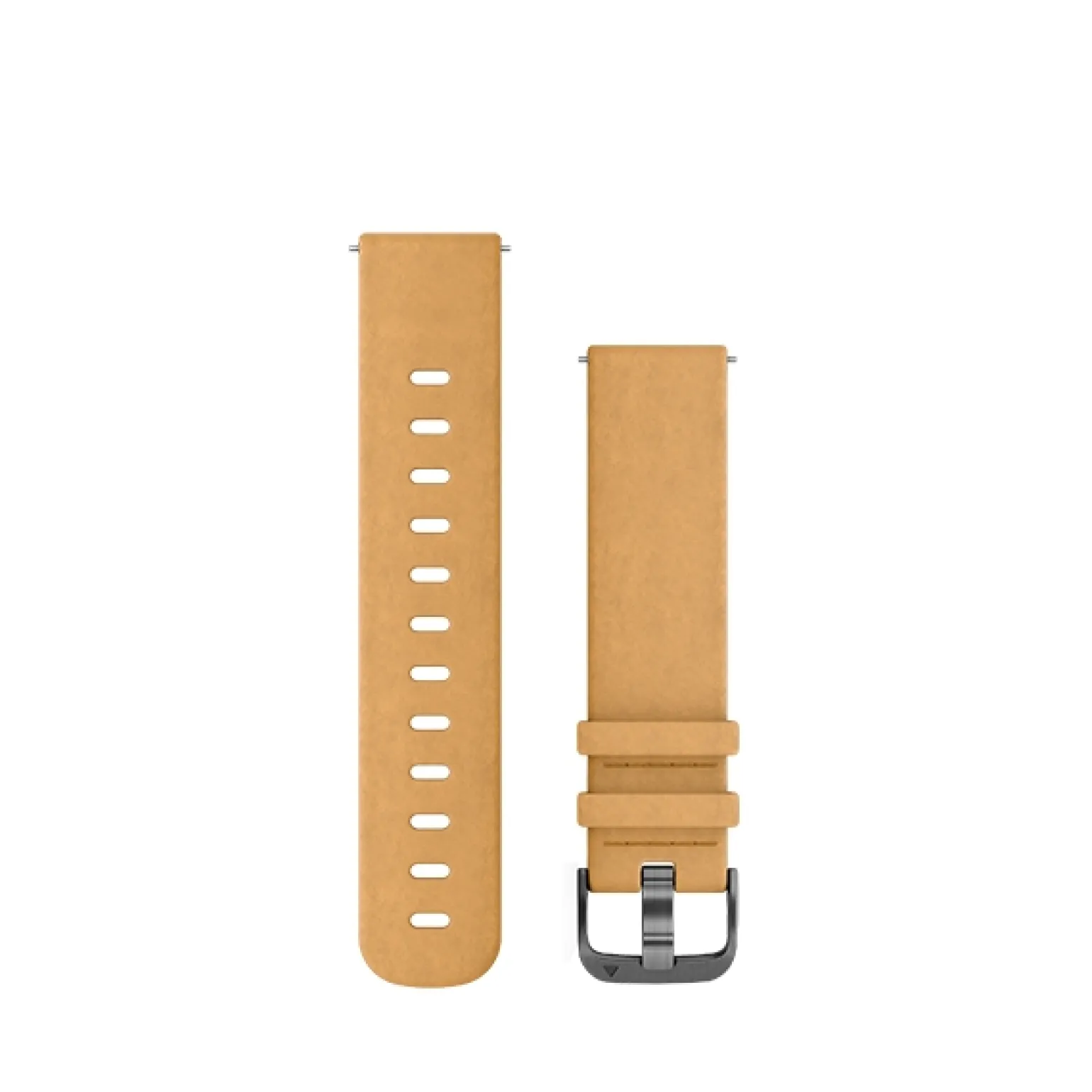Garmin Uhrenarmbänder - Schnellverschluss 20mm. Tan Wildleder