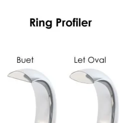 Gehämmerte, gebogene, silberne Ringe - 3,5 mm breit. Mit oder ohne Brillant