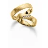 Gerstner - Eheringe aus 9-14kt. Gold mit 5 Brillanten